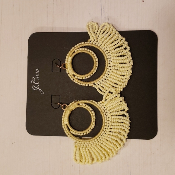 J. Crew Bold Beaded Earrings